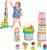 Battat – Nesting Sorter Set – 19 Pieces Stacking Bucket Sort Set – 10 Cups & 8 Shapes – Educational & Dexterity Toys – 18+ Months – Sort & Stack