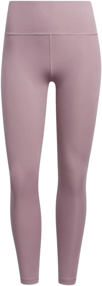 adidas Women’s Optime Solid 7/8 High Waisted Leggings Tights