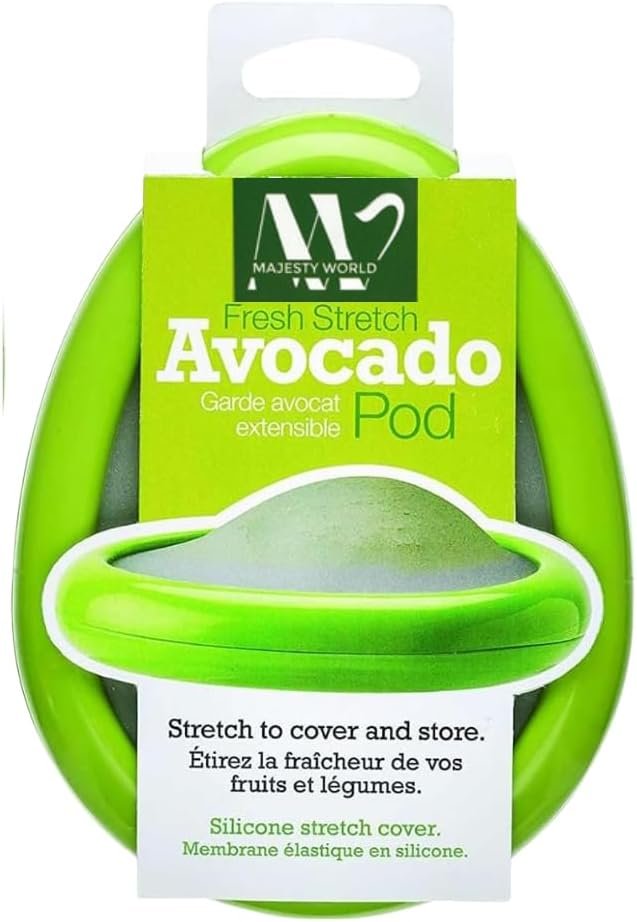 Avocado Saver – Anti-Oxidation Silicone Avocado Storage Box, Fresh Stretch Pod, Reusable Avocado Container | Avocado Holder, Avocado Keeper for Fridge, Fridge Pod, Avocado Halves Storage