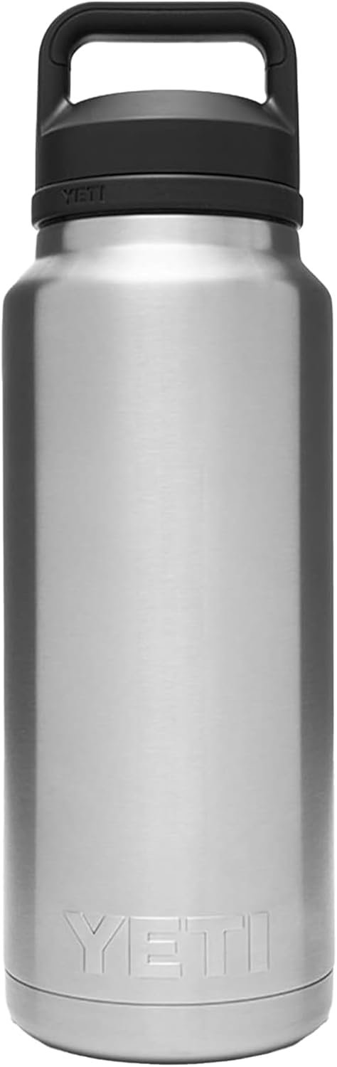 YETI Rambler 36 oz Bottle, Vacuum Insulated, Leakproof, Stainless Steel with Chug Cap | Vacuum Insulated