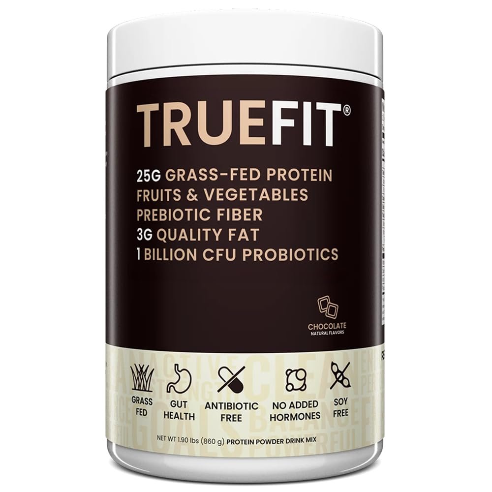 RSP Nutrition Chocolate Truefit Protein Powder, 1.9 LB