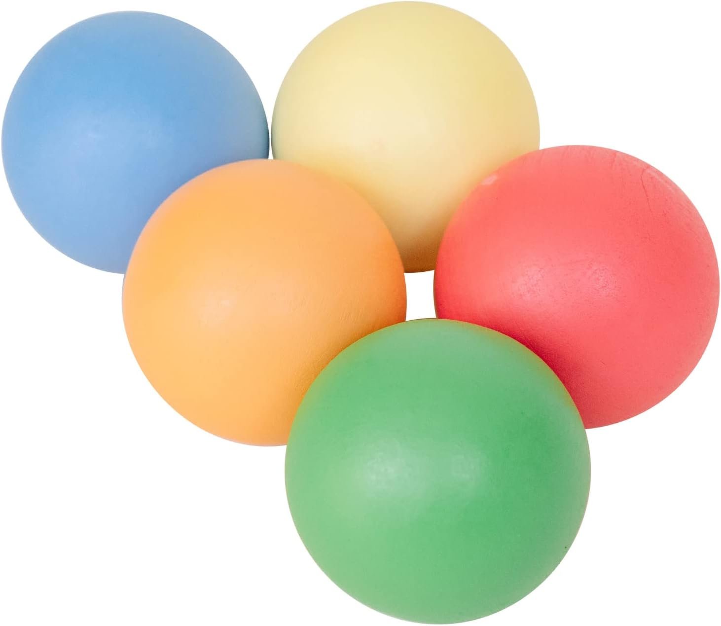 Rainbow Ball Set for Montessori Ball Tracker – Multicolored Replacement Set – Color Object Permanence Balls – Wood Toys for 3 Year Old – Educational Toy for Baby and Toddler
