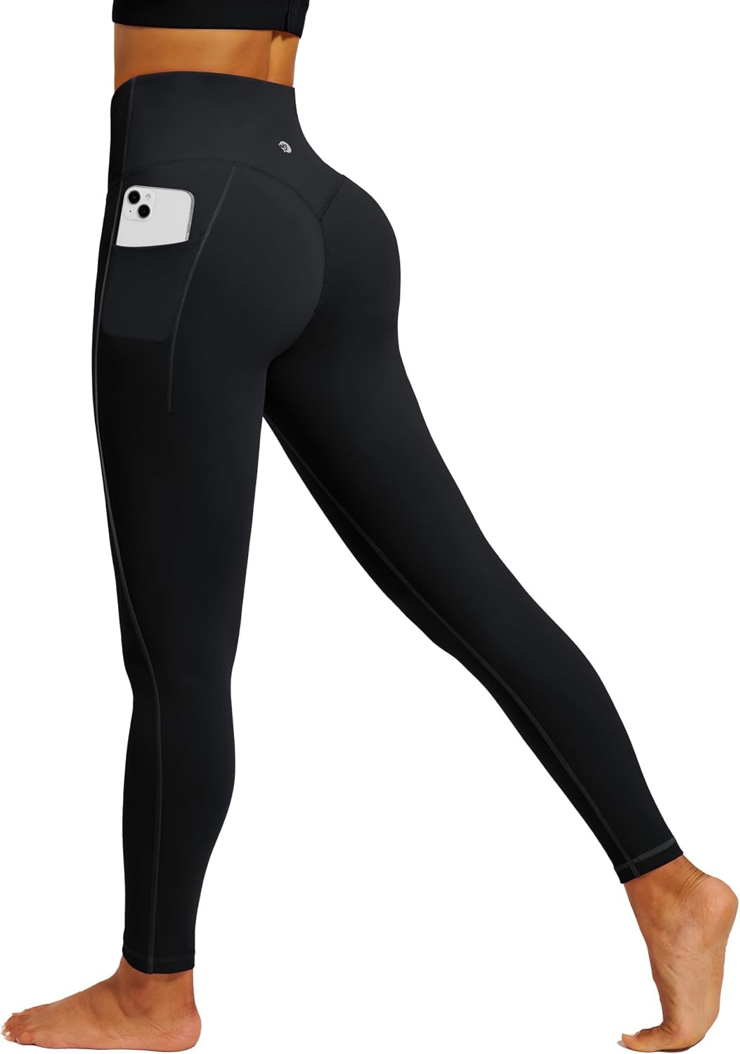 IUGA Scrunch Butt Lifting Leggings with Pockets for Women Tummy Control Compression No Front Seam Yoga Pants Workout Leggings