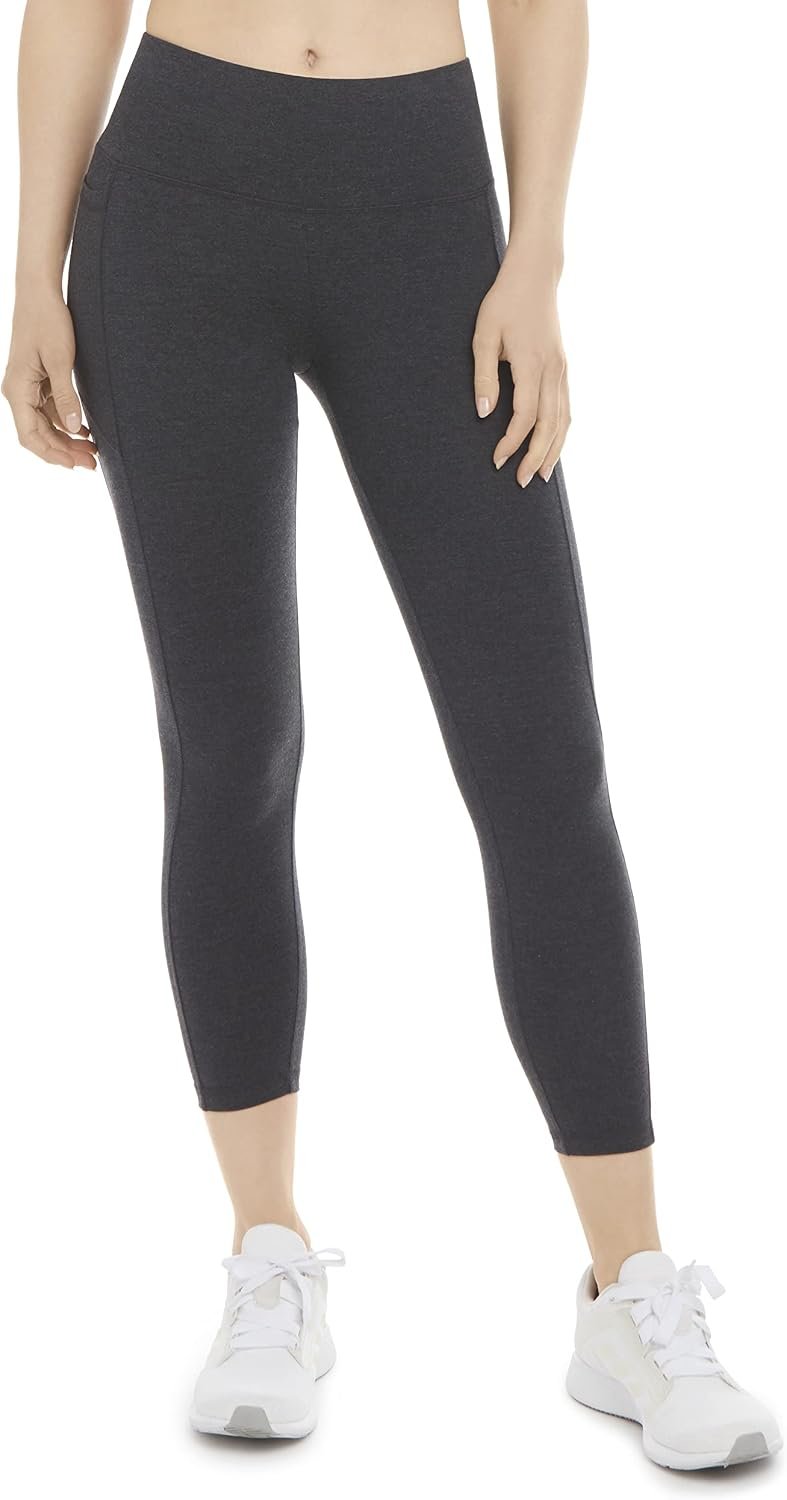Energy Zone Women’s Cotton Stretch 7/8 Legging with Pockets