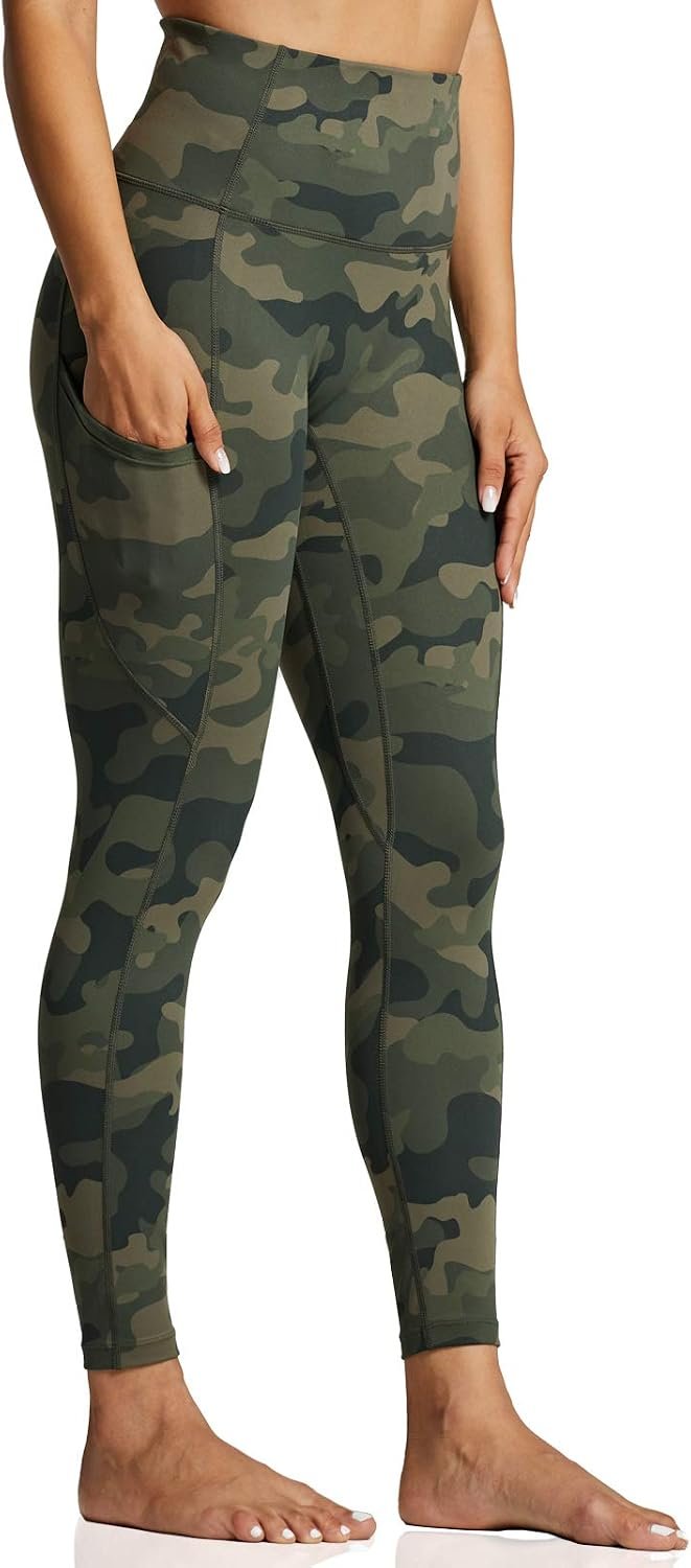 ZUTY 7/8 Workout Leggings for Women High Waisted Leggings with Pockets Squat Proof Yoga Ankle Leggings Plus Size 25″