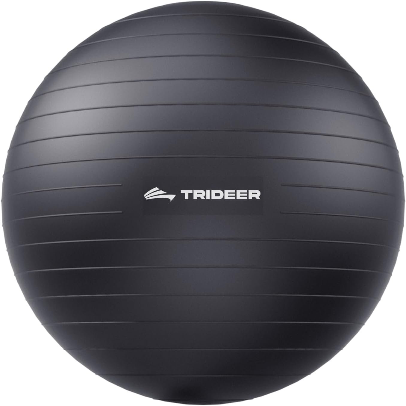 Trideer Yoga Ball for Exercise, Daily Stretching, Pilates, Core & Balance Training, Stability Ball for Pregnancy & Birthing Prep, Physical Therapy, Office Chair for Active Seating, Quick Pump Included