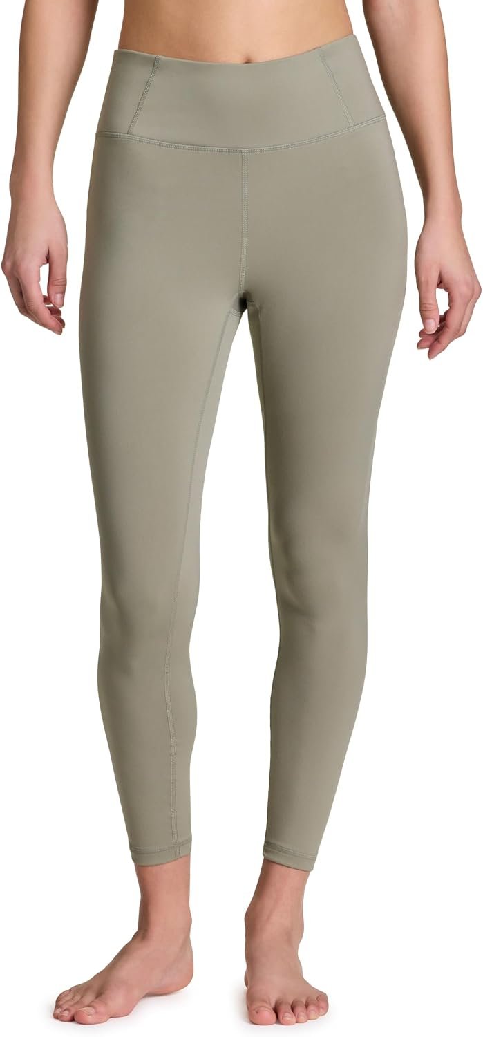 RBX Buttery Soft Squat Proof 7/8 Legging for Women, High Waisted Ankle Length Running Tights with Seaming Detail