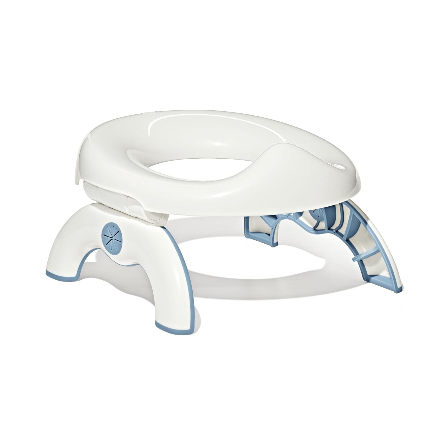 OXO Tot 2-in-1 Go Portable Potty with Travel Bag, Travel Potty Seat for Toddler – Dusk
