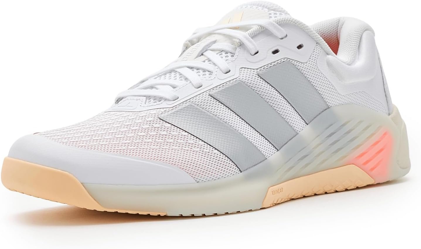 adidas Womens Dropset 4 Training Sneakers Shoes – White