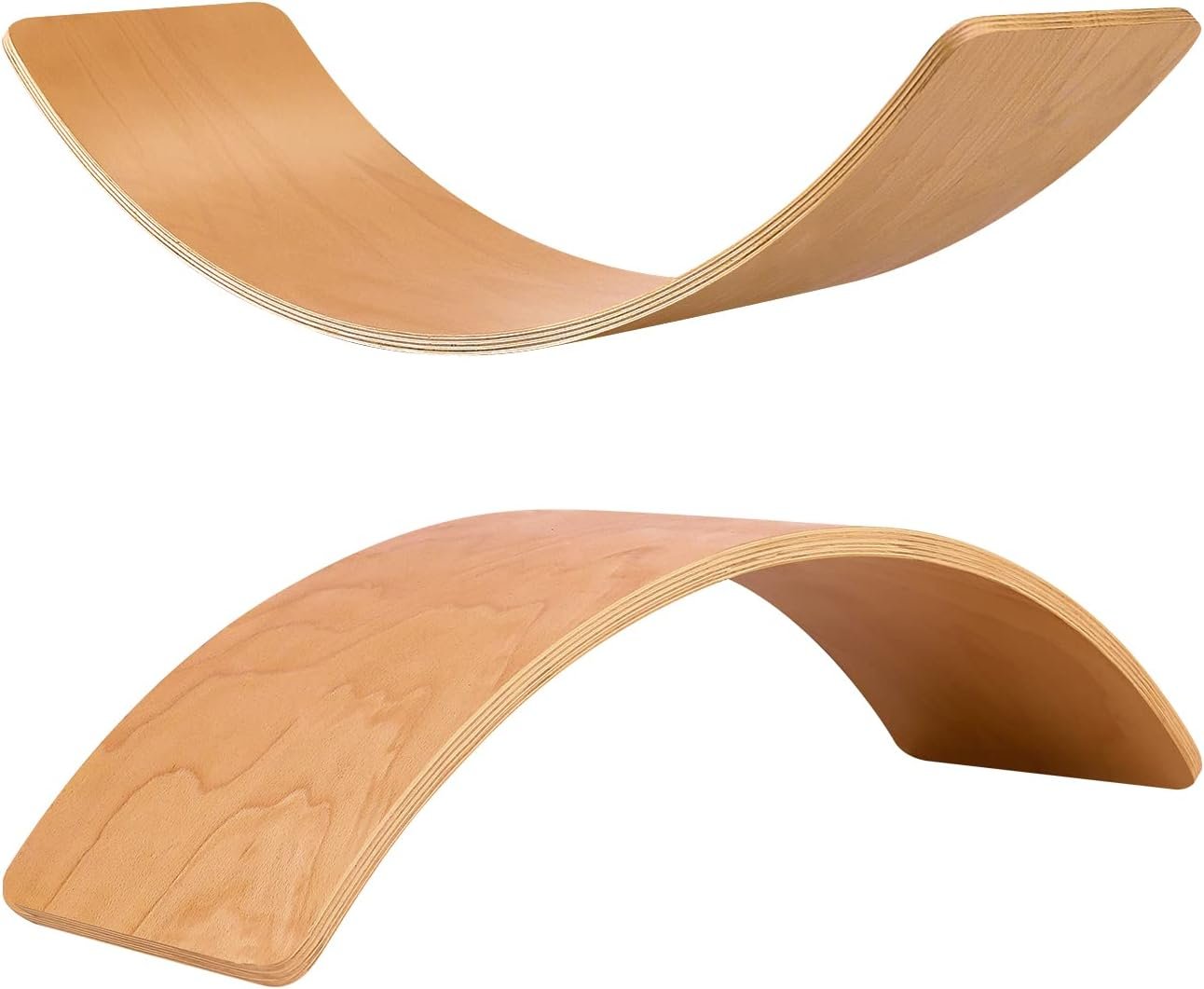 35″ Balance Board Kids | Montessori Wobble Board for Toddlers Ages 3-5, Natural Wood Open-Ended Waldorf Sensory Toy for Indoor & Outdoor Play, Core Balance Trainer, Birthday & Christmas Gift 2026
