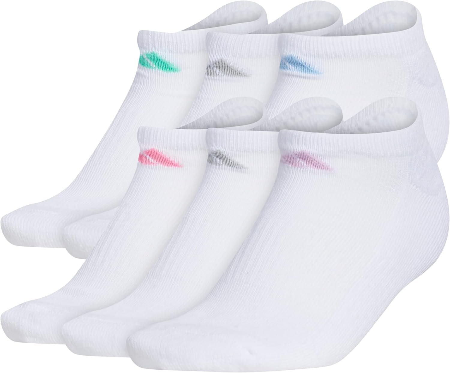 adidas Athletic Cushioned 6-Pack No Show