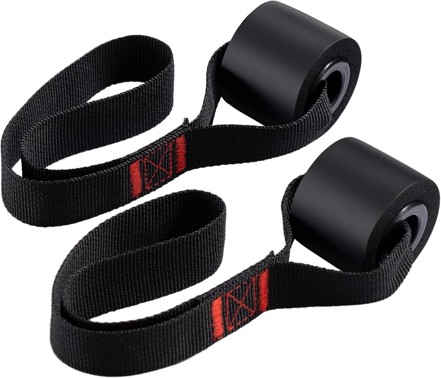 Slim Panda Door Anchor Strap for Resistance Bands, Door Exercise Equipment with Secure Buckle & No Drill Setup, Multi Point Anchor Gym Attachment, Portable Door Resistance Bands for Home Gym Workouts