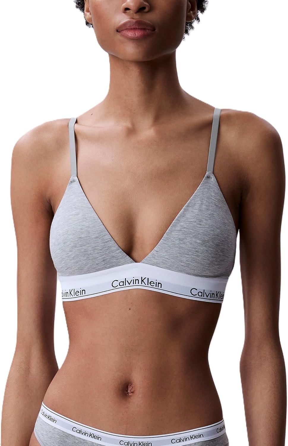 Calvin Klein Women’s Modern Cotton Lightly Lined Triangle Wireless Bralette