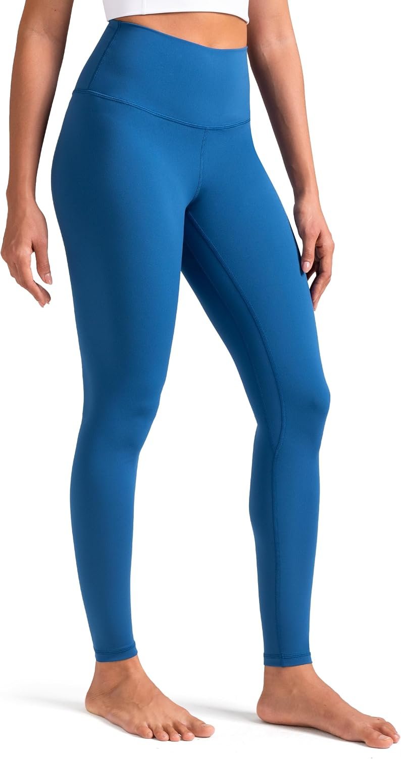 Colorfulkoala Women’s High Waisted Tummy Control Workout Leggings 7/8 Length Ultra Soft Yoga Pants 25″