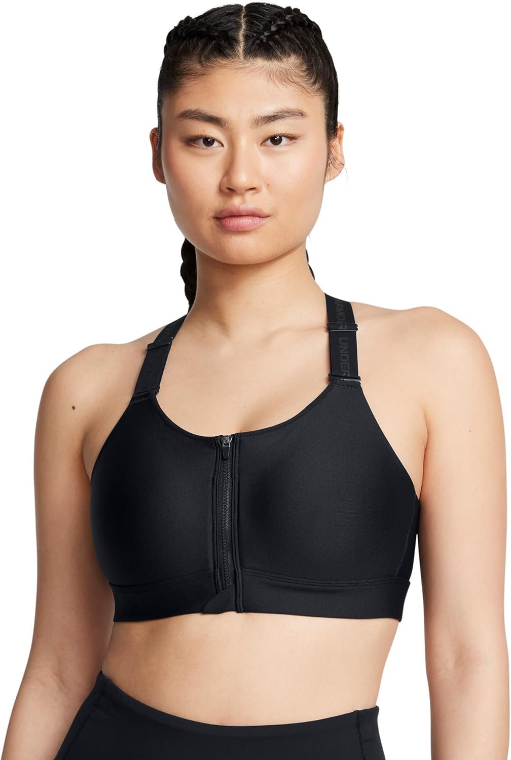 Under Armour Infinity High Impact Zip Sports Bra