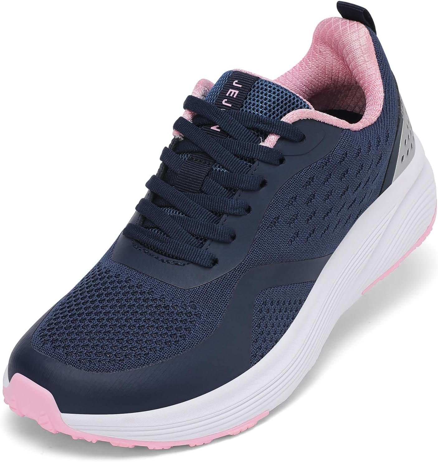 Women’s Wide Toe Box Road Running Shoes Athletic Width Walking Sneakers Breathable Comfortable Tennis with Rubber Outsole